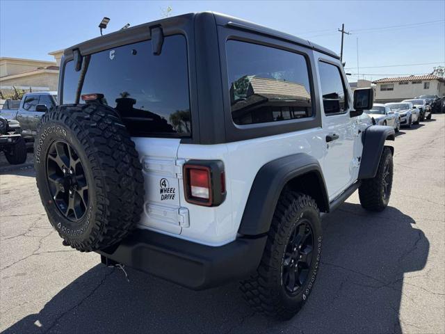 used 2021 Jeep Wrangler car, priced at $31,995