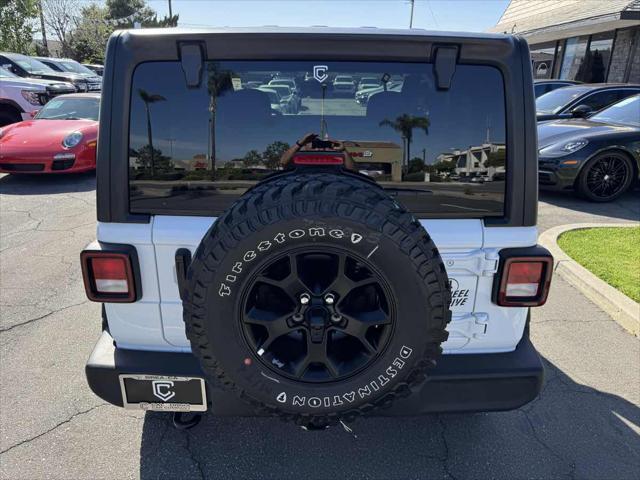 used 2021 Jeep Wrangler car, priced at $31,995