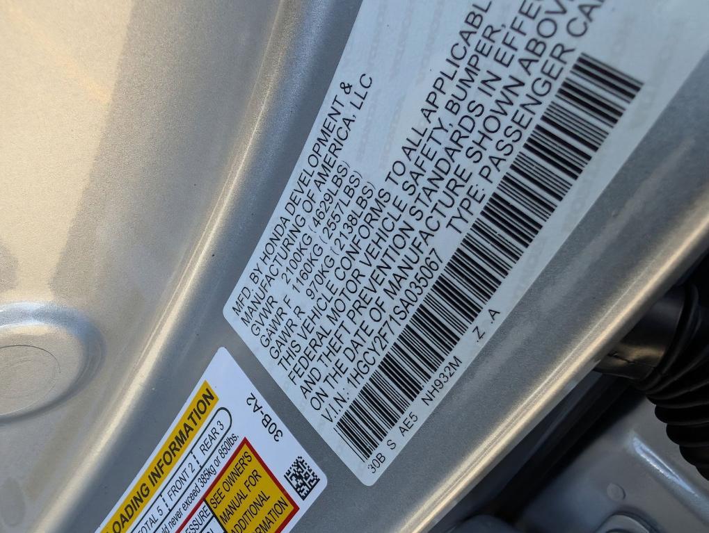 new 2025 Honda Accord Hybrid car, priced at $36,525