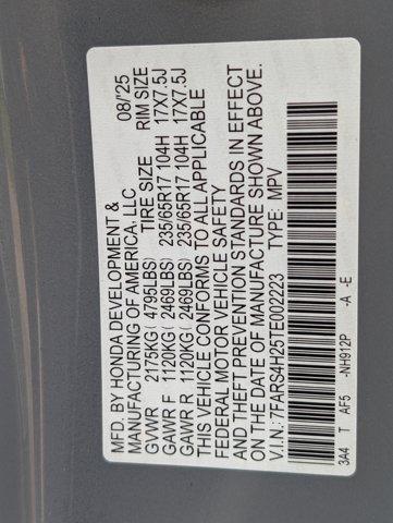 new 2026 Honda CR-V car, priced at $34,325