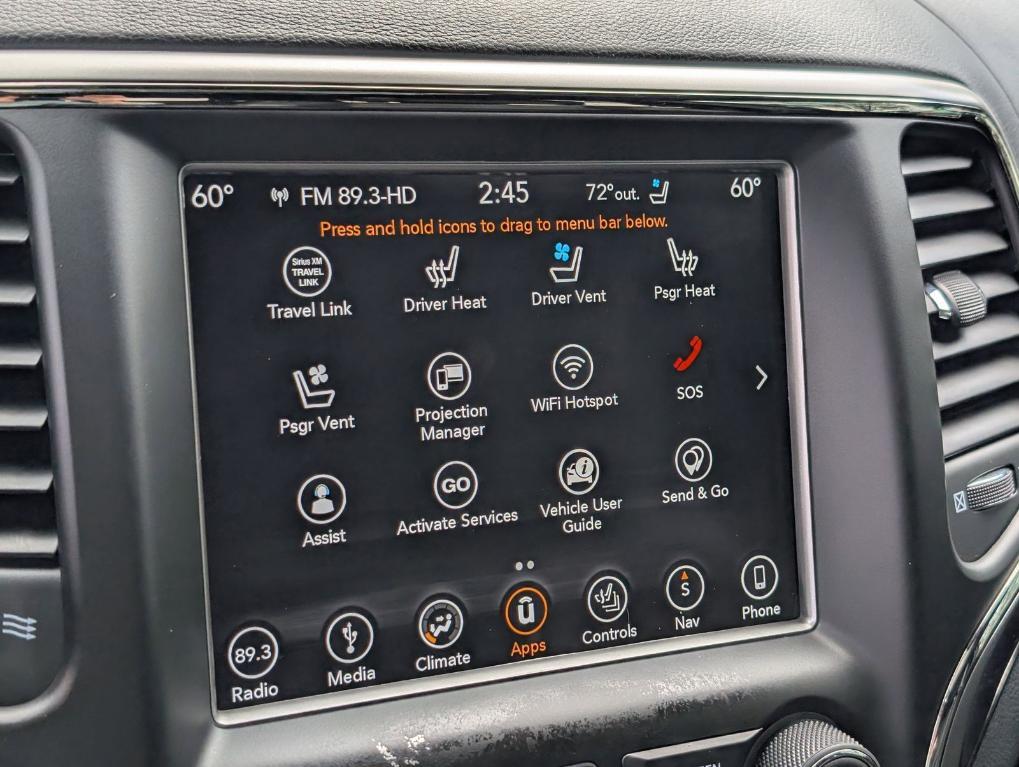 used 2018 Jeep Grand Cherokee car, priced at $21,500