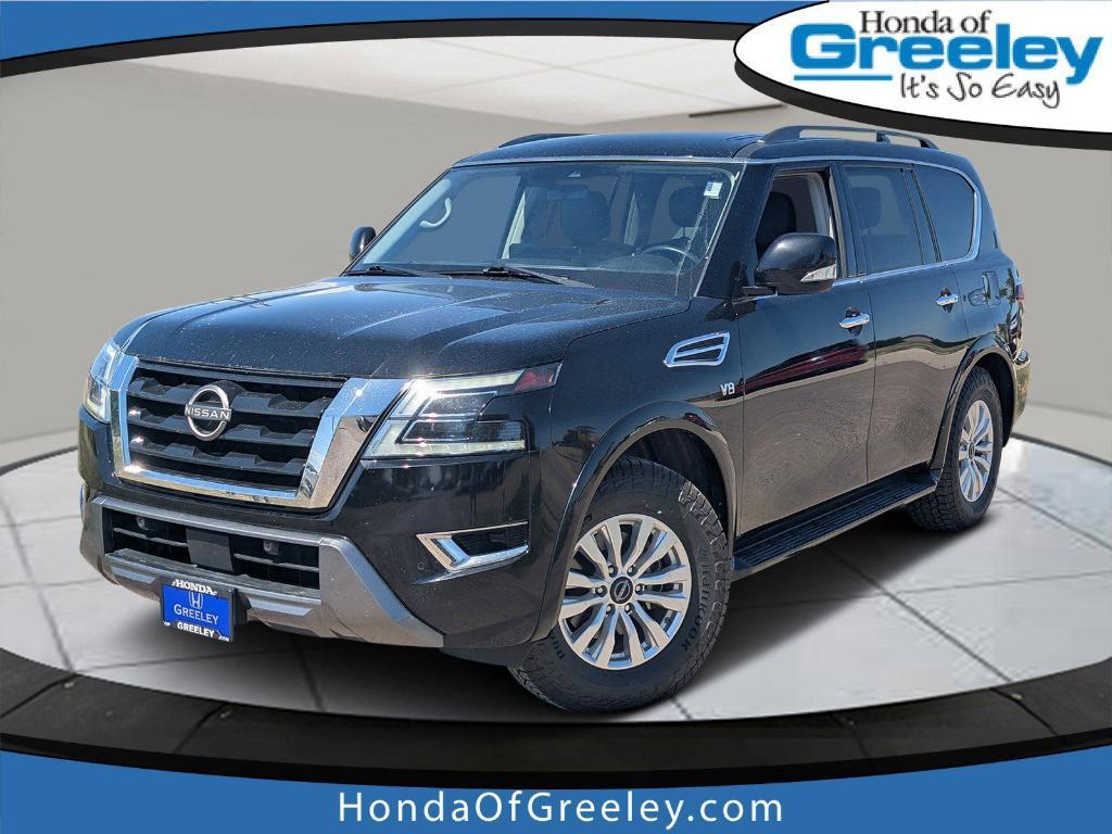 used 2021 Nissan Armada car, priced at $26,100