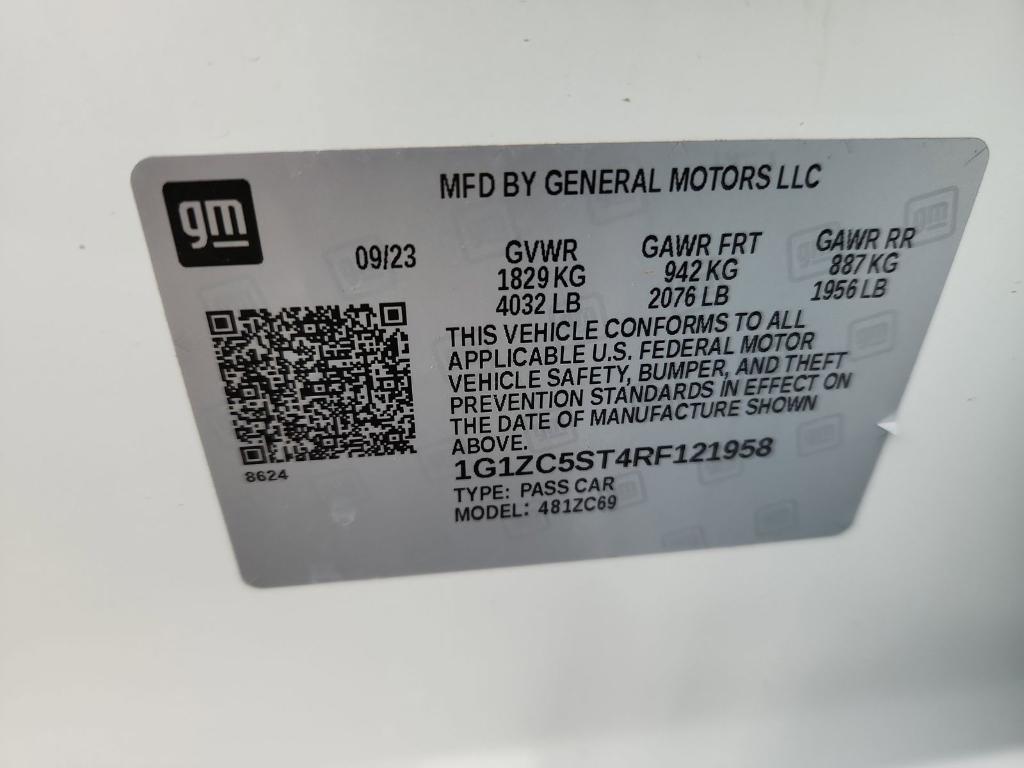 used 2024 Chevrolet Malibu car, priced at $18,900