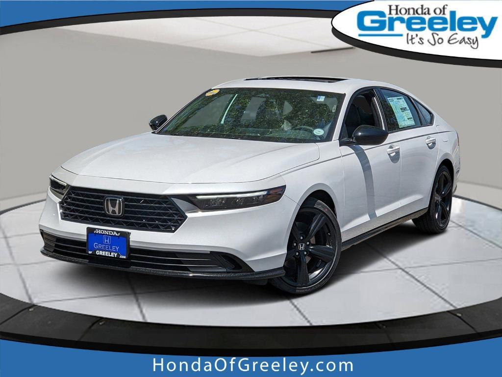 new 2025 Honda Accord Hybrid car, priced at $36,980