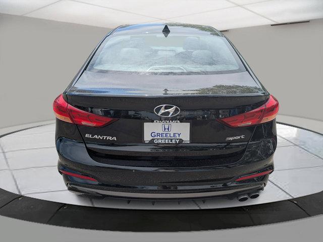 used 2018 Hyundai Elantra car, priced at $12,900