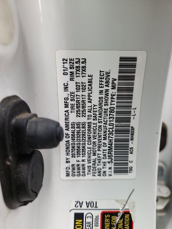 used 2012 Honda CR-V car, priced at $13,900