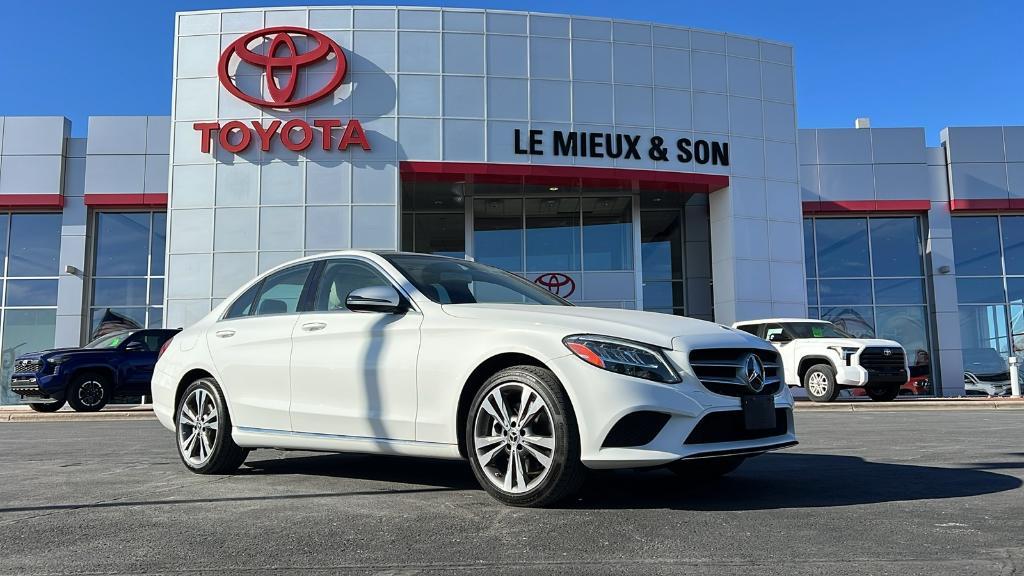 used 2019 Mercedes-Benz C-Class car, priced at $22,990