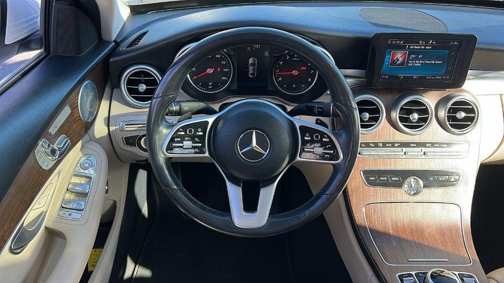 used 2019 Mercedes-Benz C-Class car, priced at $21,990