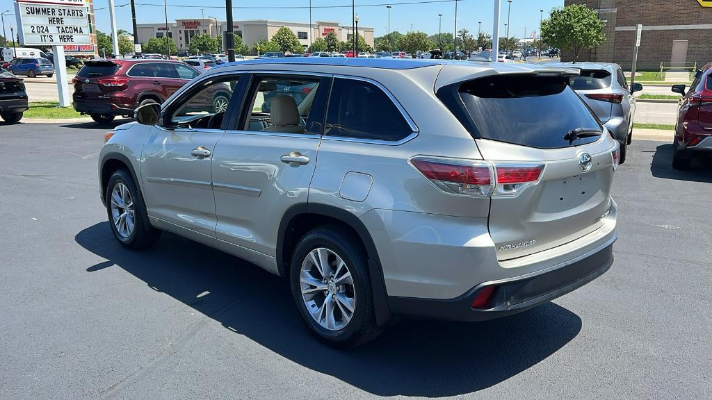 used 2015 Toyota Highlander car, priced at $24,990