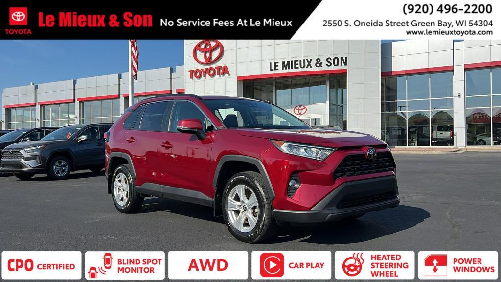 used 2021 Toyota RAV4 car, priced at $32,990