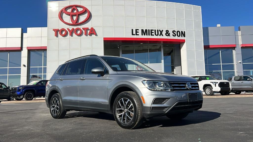 used 2021 Volkswagen Tiguan car, priced at $20,990