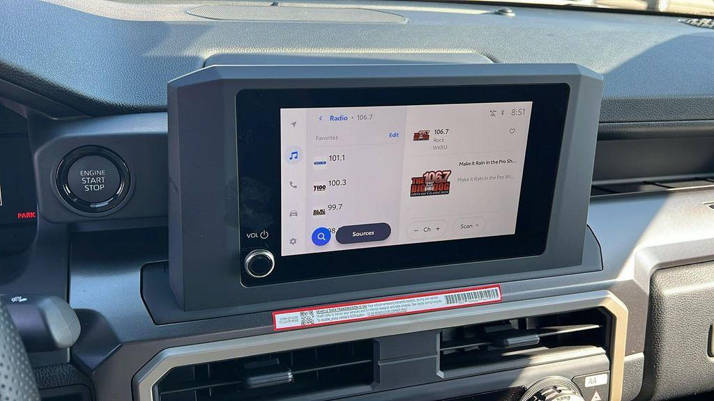 new 2025 Toyota Tacoma car, priced at $40,998