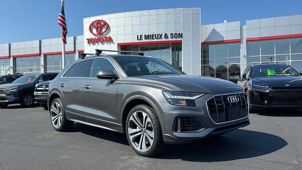 used 2019 Audi Q8 car, priced at $35,990