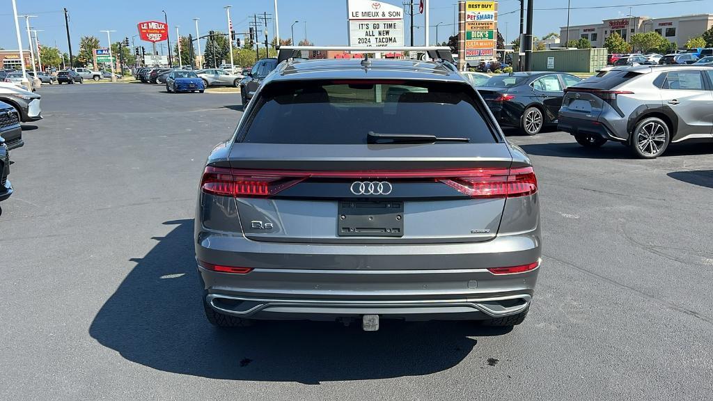 used 2019 Audi Q8 car, priced at $35,990