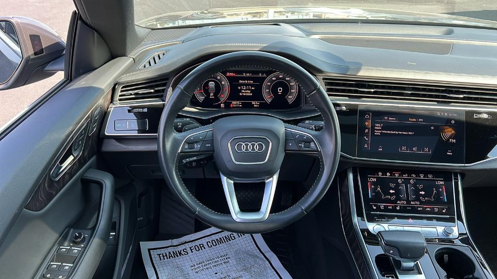 used 2019 Audi Q8 car, priced at $35,990