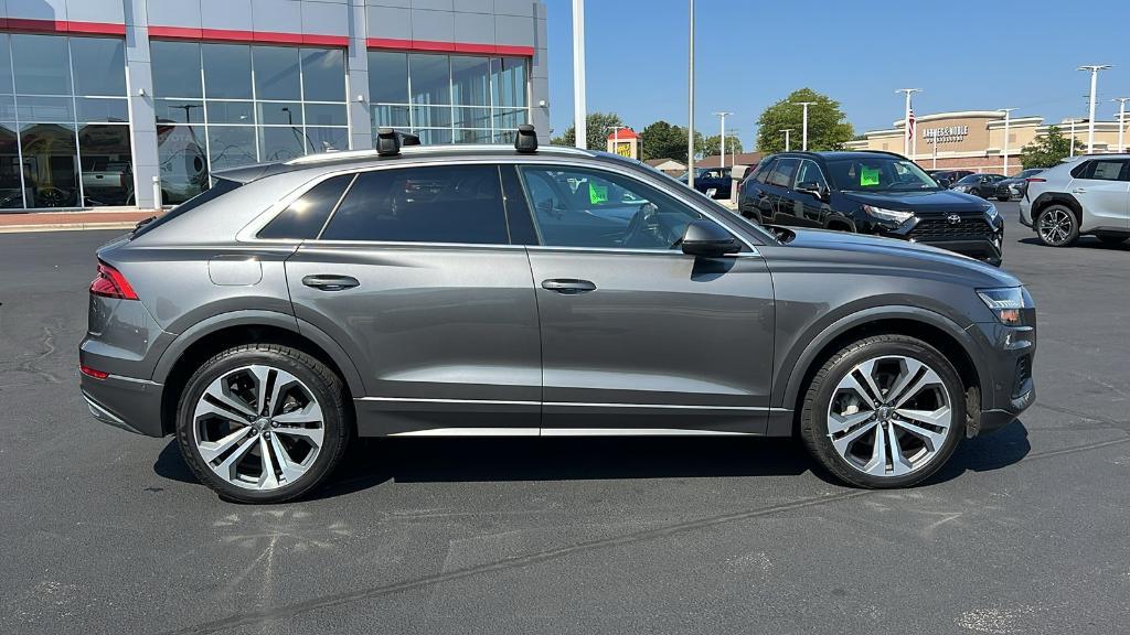 used 2019 Audi Q8 car, priced at $35,990