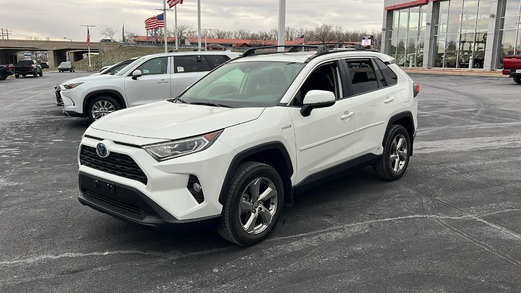 used 2021 Toyota RAV4 Hybrid car, priced at $34,990