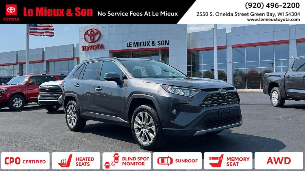 used 2021 Toyota RAV4 car, priced at $34,990