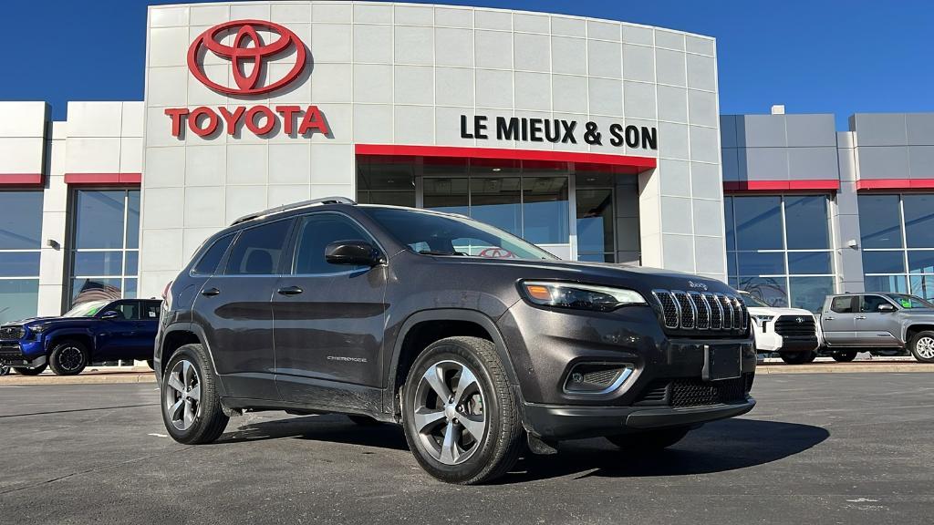 used 2019 Jeep Cherokee car, priced at $17,990