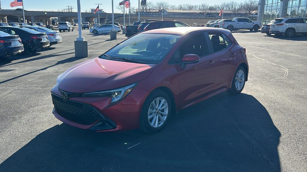 new 2025 Toyota Corolla Hatchback car, priced at $26,553