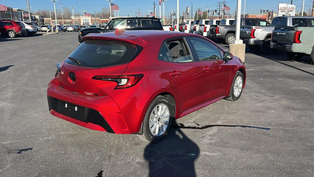 new 2025 Toyota Corolla Hatchback car, priced at $26,553