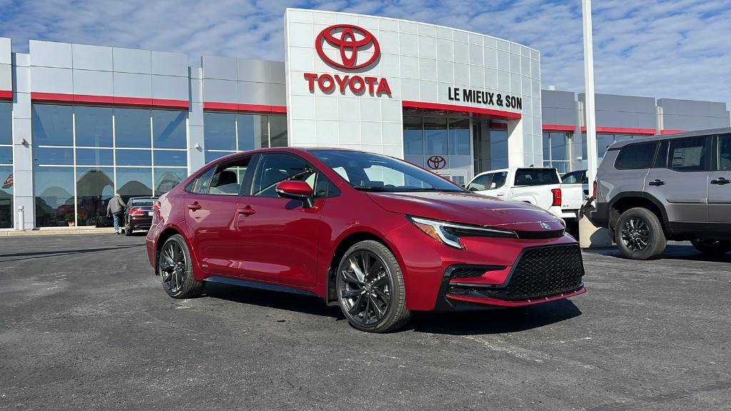 new 2025 Toyota Corolla Hybrid car, priced at $31,714