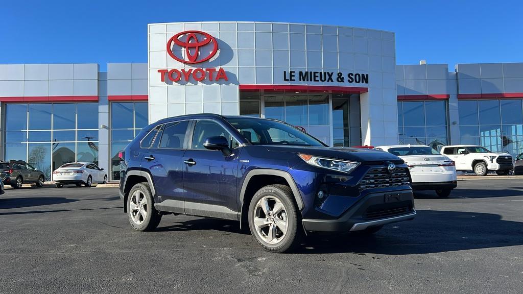 used 2021 Toyota RAV4 Hybrid car, priced at $34,990