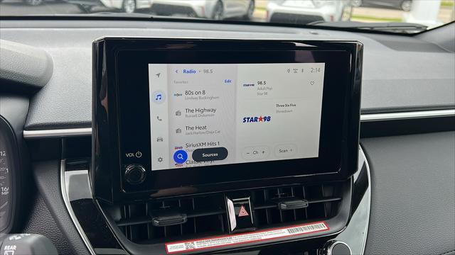 new 2025 Toyota Corolla Hybrid car, priced at $34,289