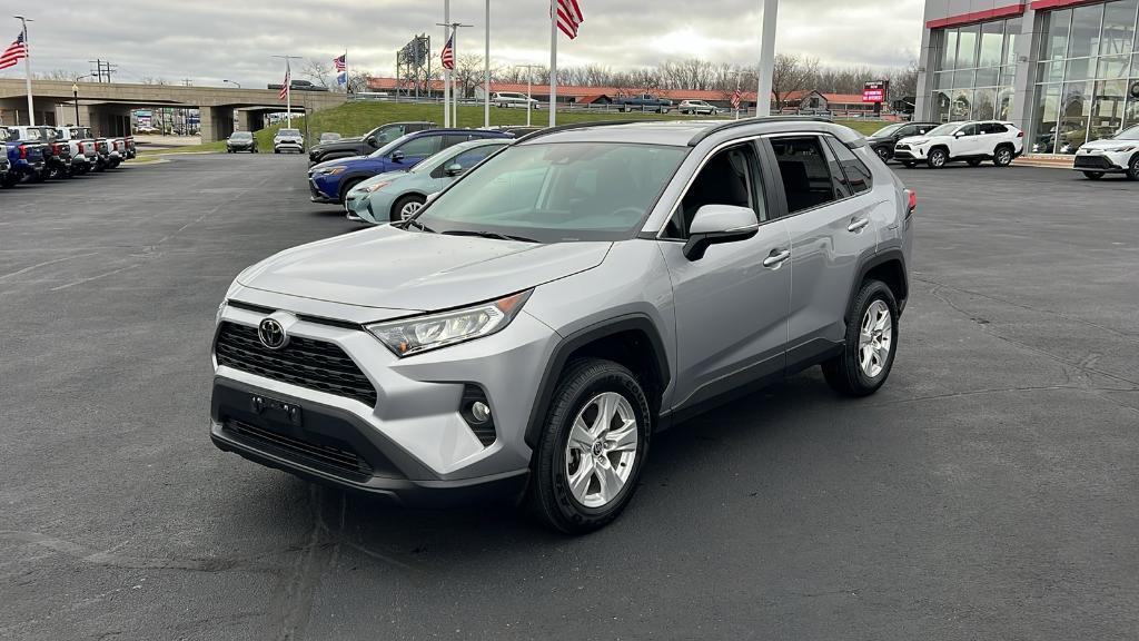 used 2021 Toyota RAV4 car, priced at $31,990