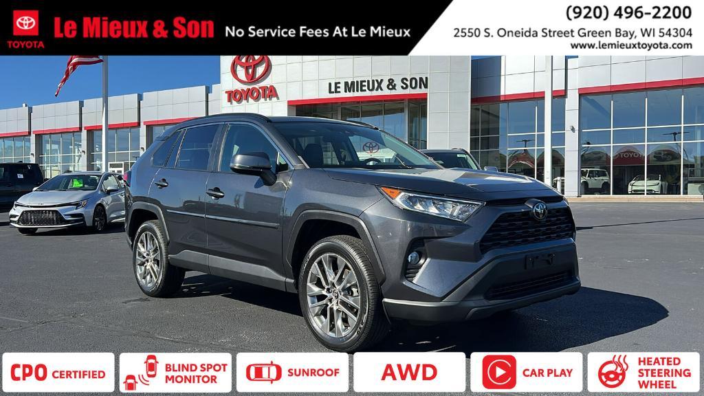 used 2019 Toyota RAV4 car, priced at $29,990