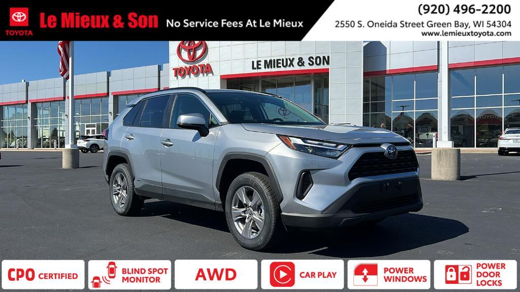 used 2024 Toyota RAV4 Hybrid car, priced at $40,990