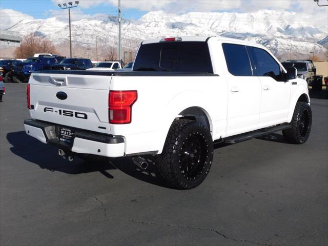 used 2018 Ford F-150 car, priced at $27,900