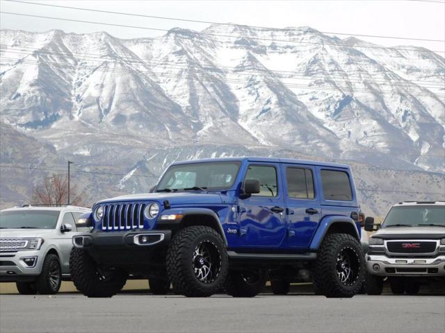 used 2020 Jeep Wrangler Unlimited car, priced at $37,900