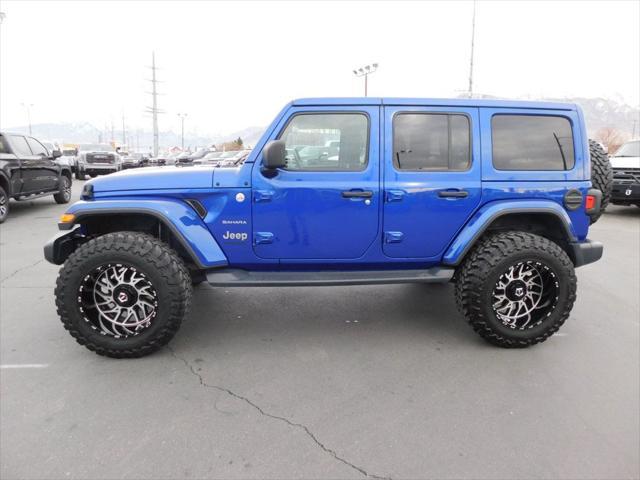 used 2020 Jeep Wrangler Unlimited car, priced at $37,900