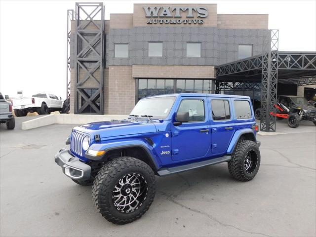 used 2020 Jeep Wrangler Unlimited car, priced at $37,900