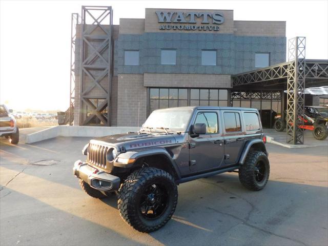 used 2021 Jeep Wrangler Unlimited car, priced at $42,900