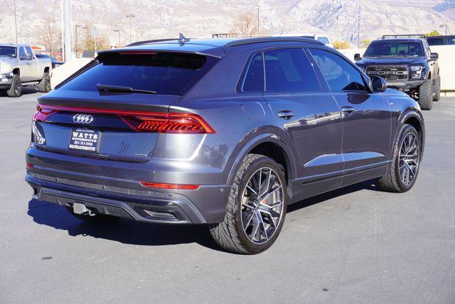 used 2020 Audi Q8 car, priced at $33,900