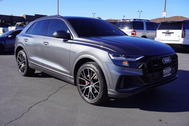 used 2020 Audi Q8 car, priced at $33,900