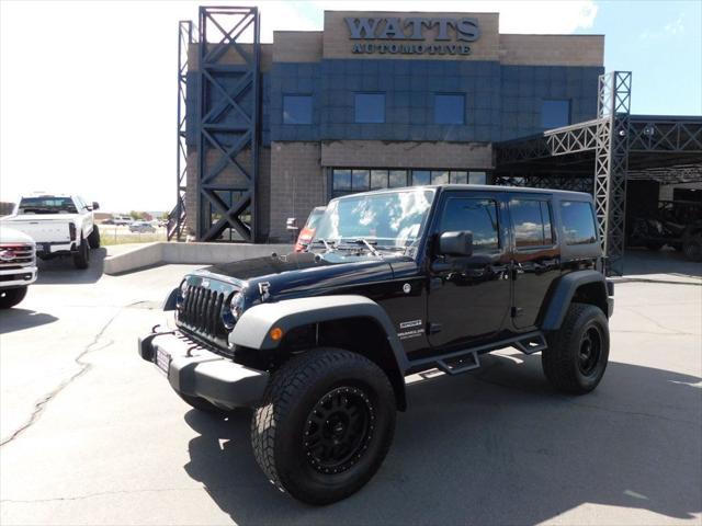 used 2017 Jeep Wrangler Unlimited car, priced at $18,900