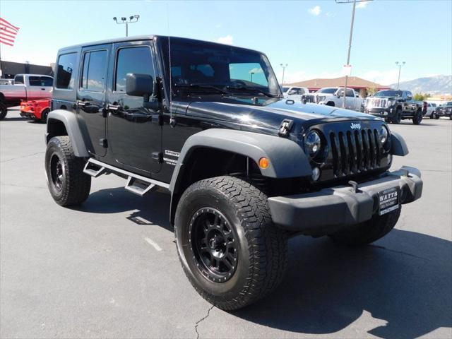 used 2017 Jeep Wrangler Unlimited car, priced at $18,900