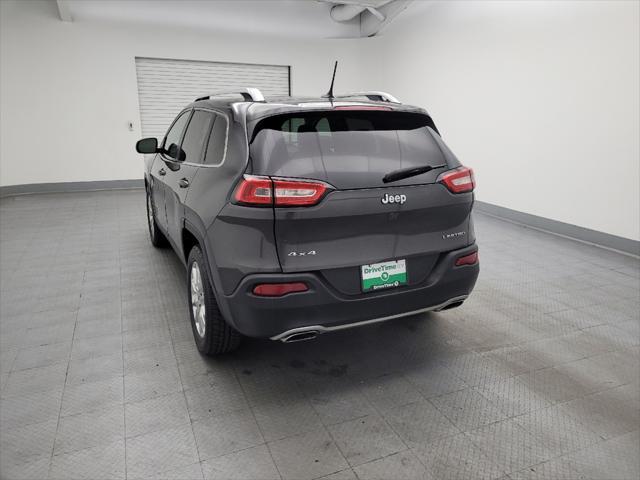 used 2015 Jeep Cherokee car, priced at $15,895