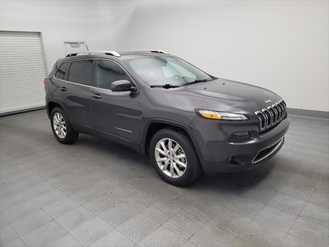 used 2015 Jeep Cherokee car, priced at $15,895