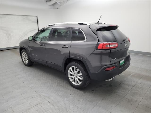 used 2015 Jeep Cherokee car, priced at $15,895