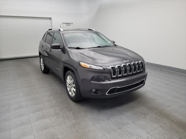 used 2015 Jeep Cherokee car, priced at $15,895