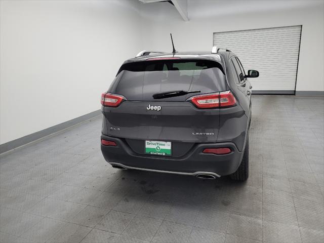 used 2015 Jeep Cherokee car, priced at $15,895