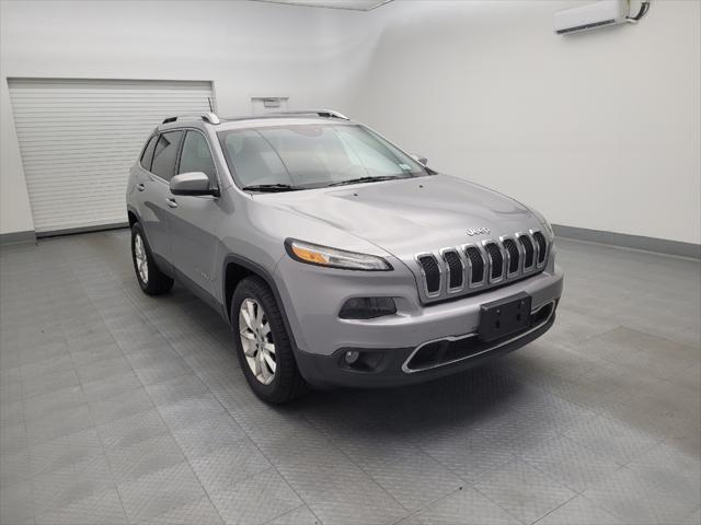 used 2016 Jeep Cherokee car, priced at $17,095