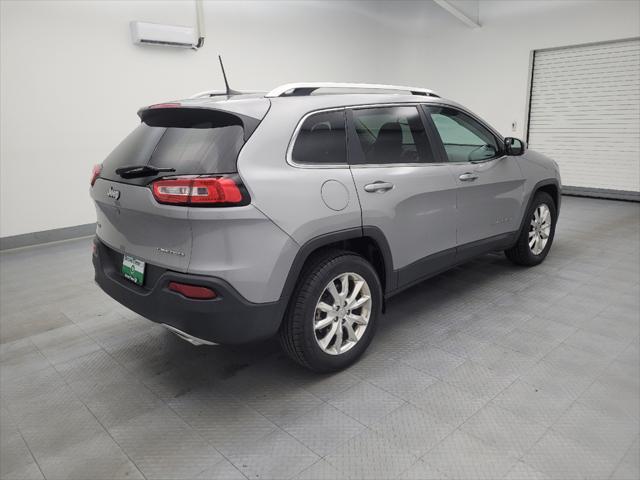 used 2016 Jeep Cherokee car, priced at $17,095