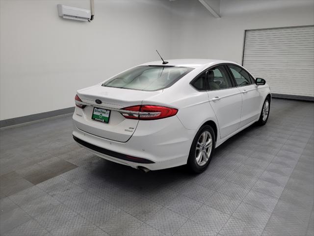 used 2018 Ford Fusion car, priced at $14,295