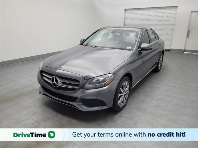 used 2018 Mercedes-Benz C-Class car, priced at $24,395