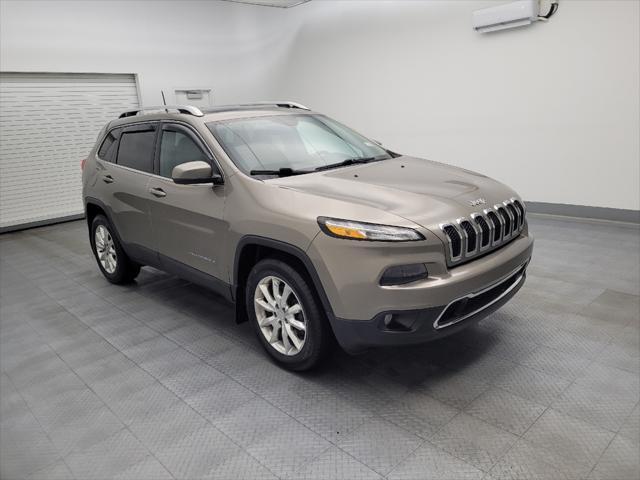 used 2017 Jeep Cherokee car, priced at $15,295